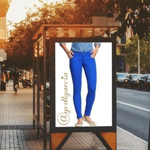 Old Navy Blue Rock Star Jeans